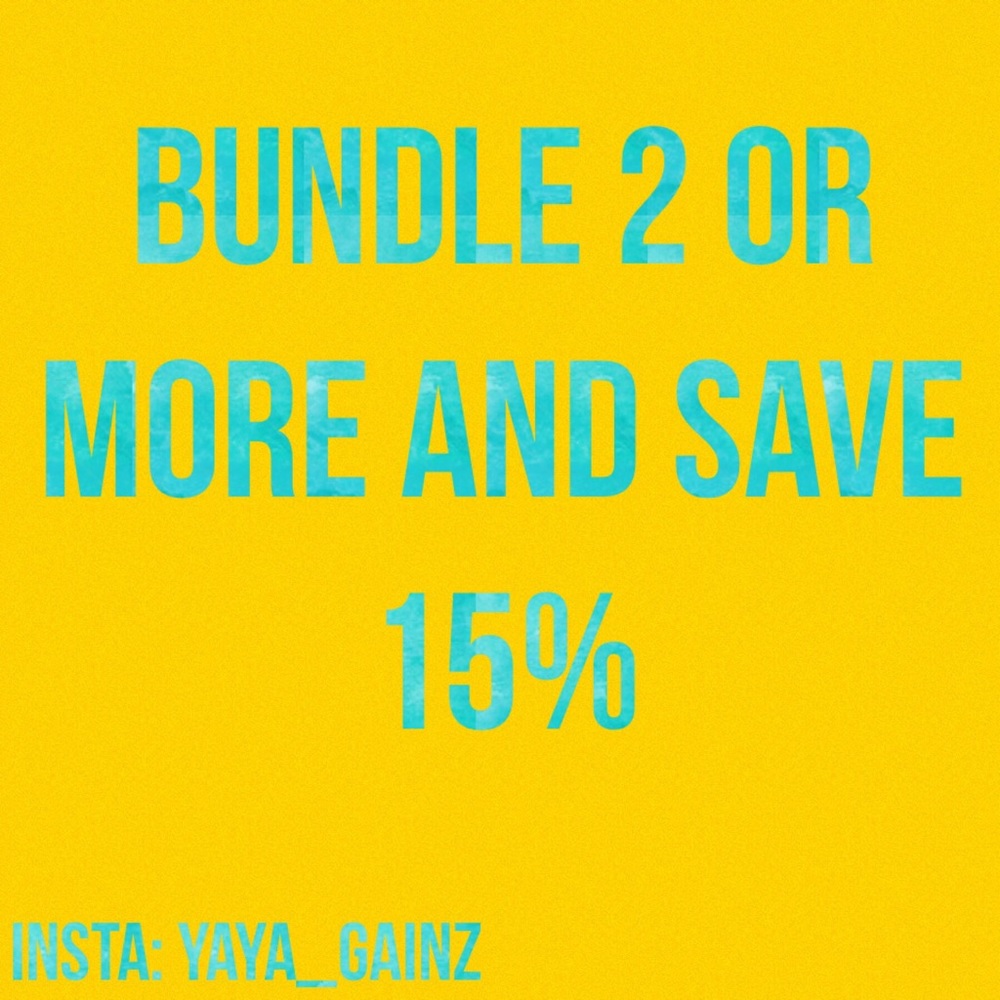 Bundle and save